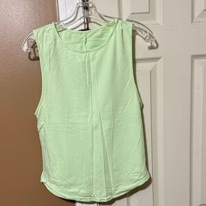 BuffBunny Light Green Tank Top